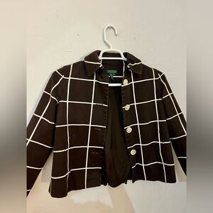 Ralph Lauren checkered jacket